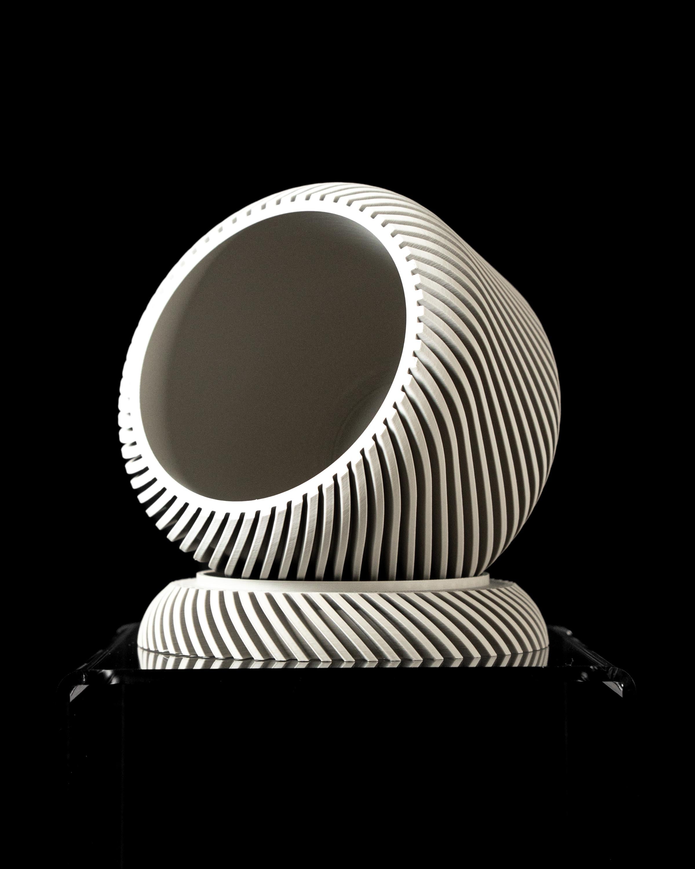 Slant Patterned Planter