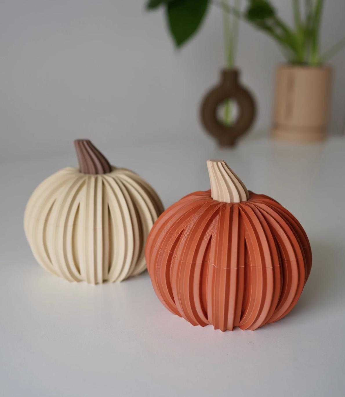 Fold-Inspired Pumpkin Box: Autumn Decor, Candy Trinket Storage