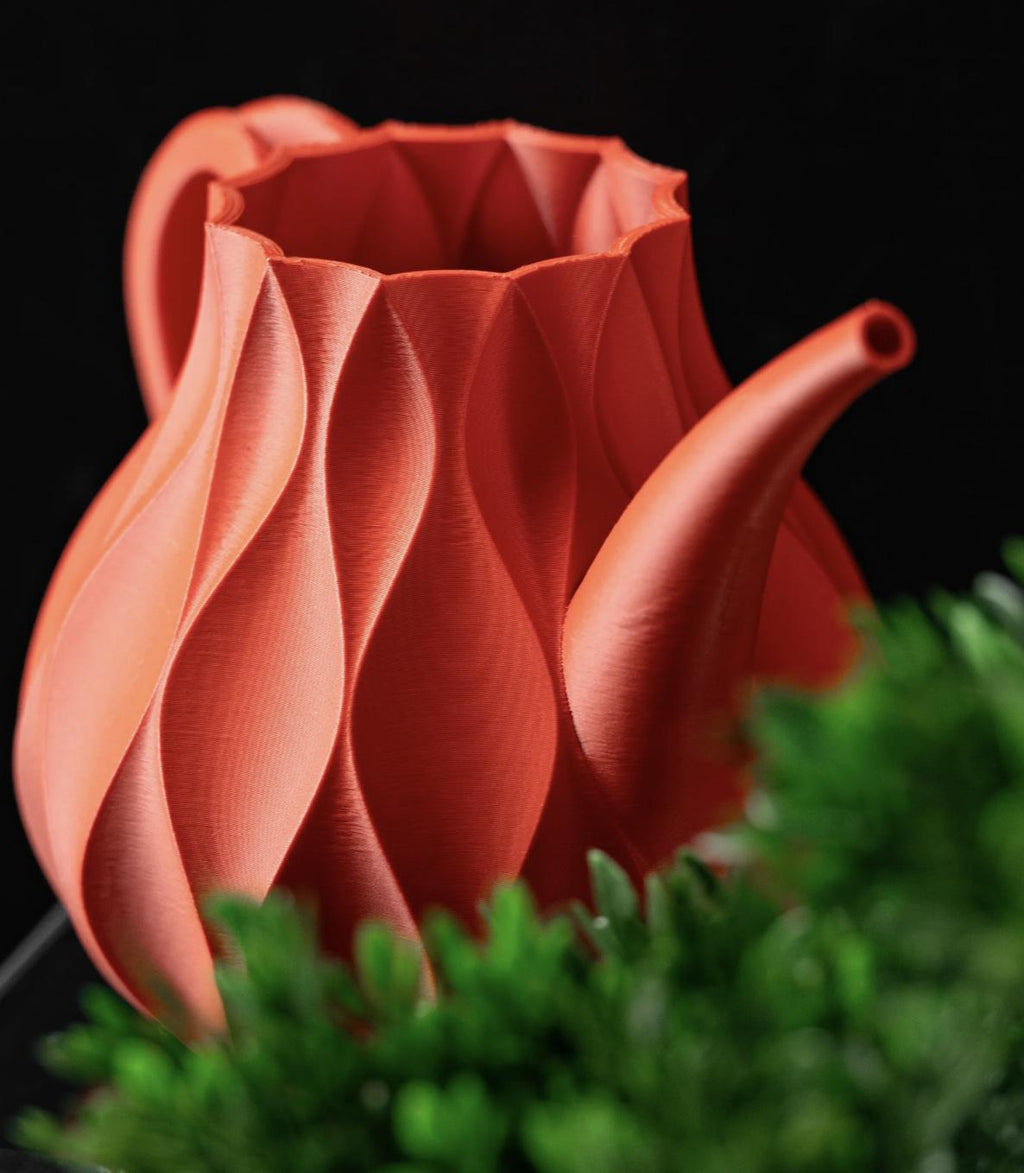 3D Printed Watering Can: Modern Sculptural Design, Eco-Friendly PLA